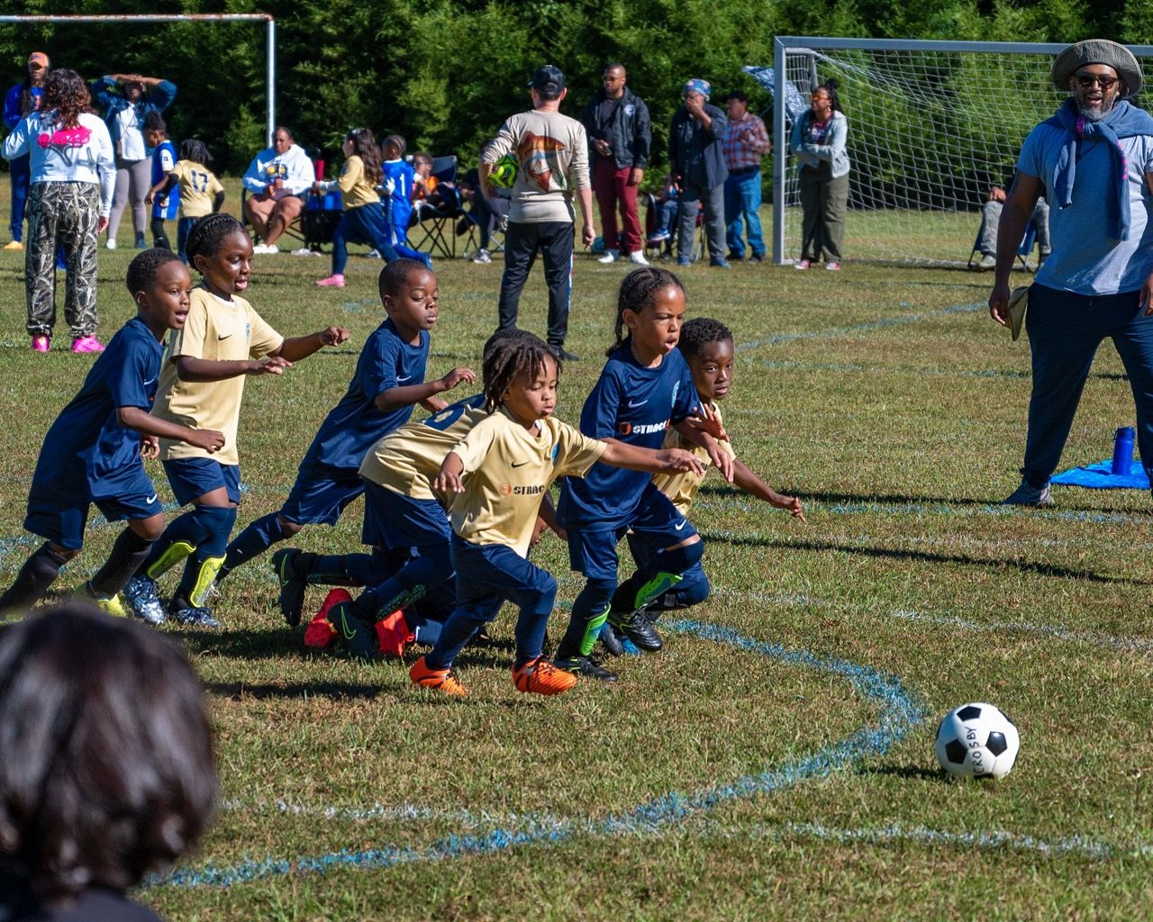 KWG players during a fall game