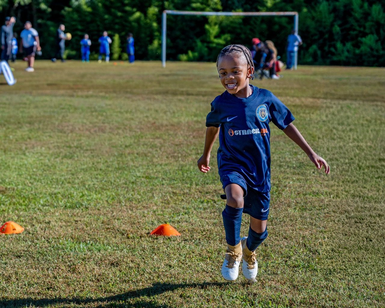 KWG players during a fall game